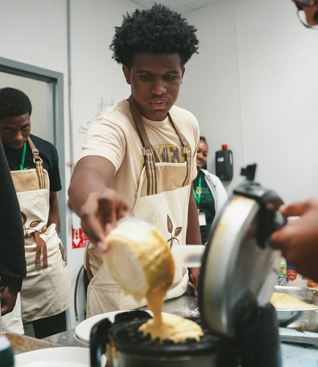 Boy Cooking