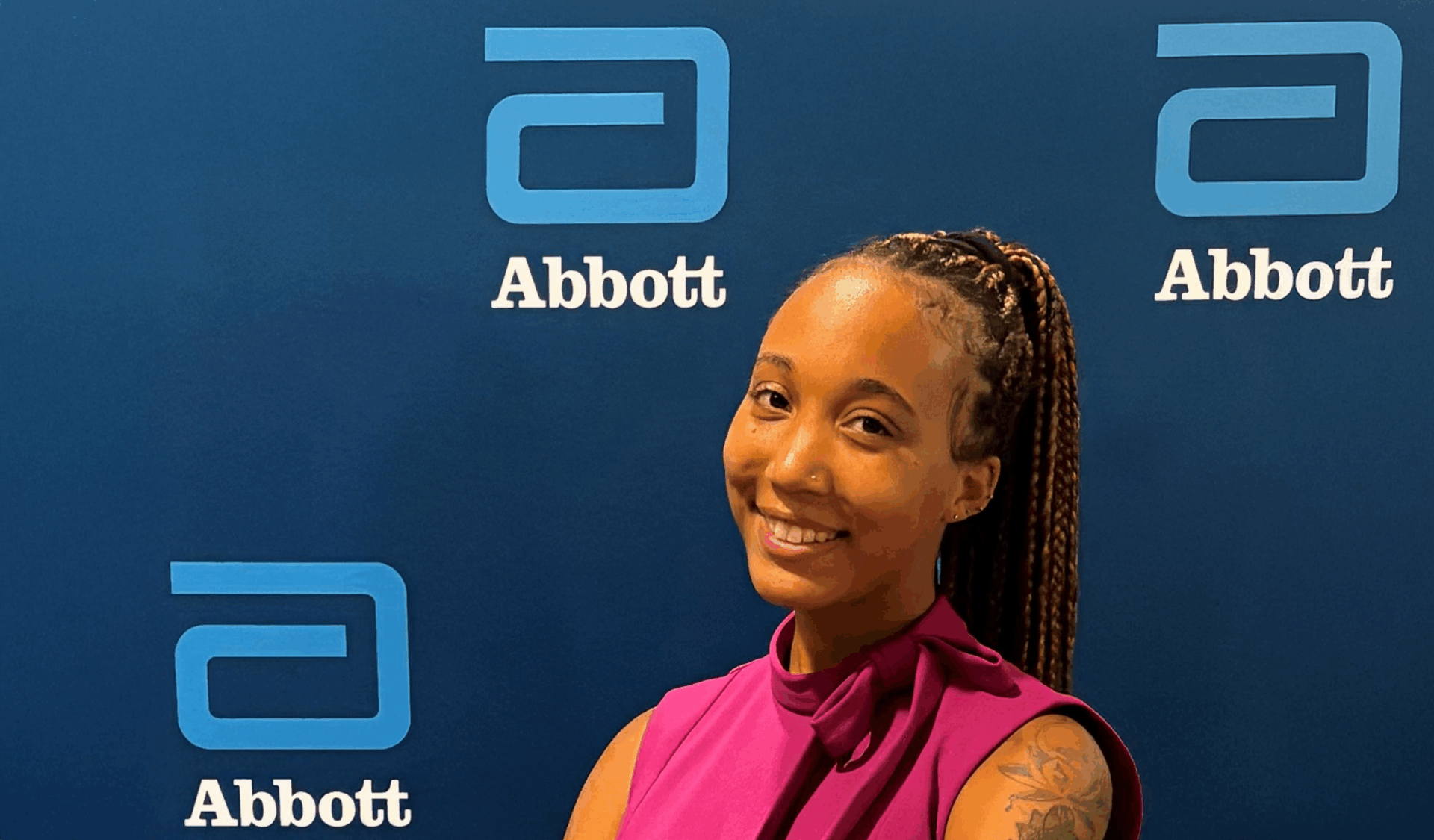 Amina at Abbott